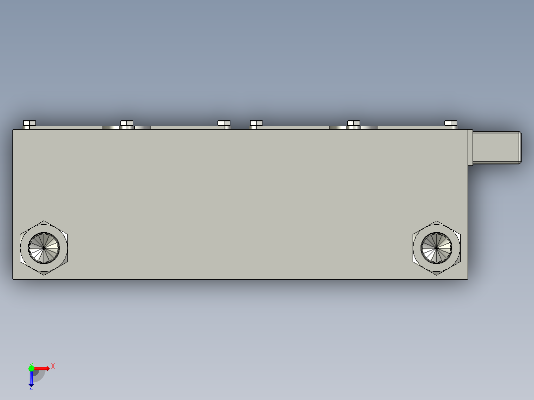 风冷式油冷却器AH0608LT俯视图