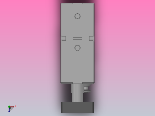 TN系列双轴气缸TN-25X10-S俯视缩略图