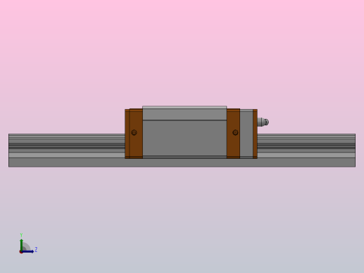 MSA-S╱LS直线导轨[MSA45SE1R400EZ0CI＋E2╱RC]左视缩略图