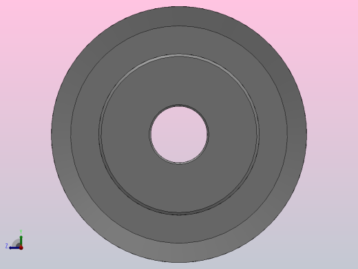 标准型半圆弧形齿同步带轮S5M型_SS5MHC-15-10-dc6-A右视缩略图