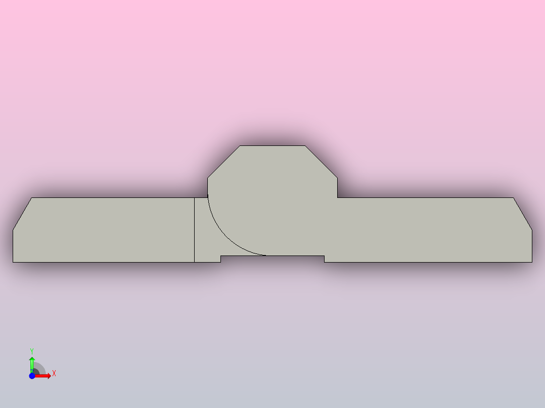 40-40脱卸式铰链前视图