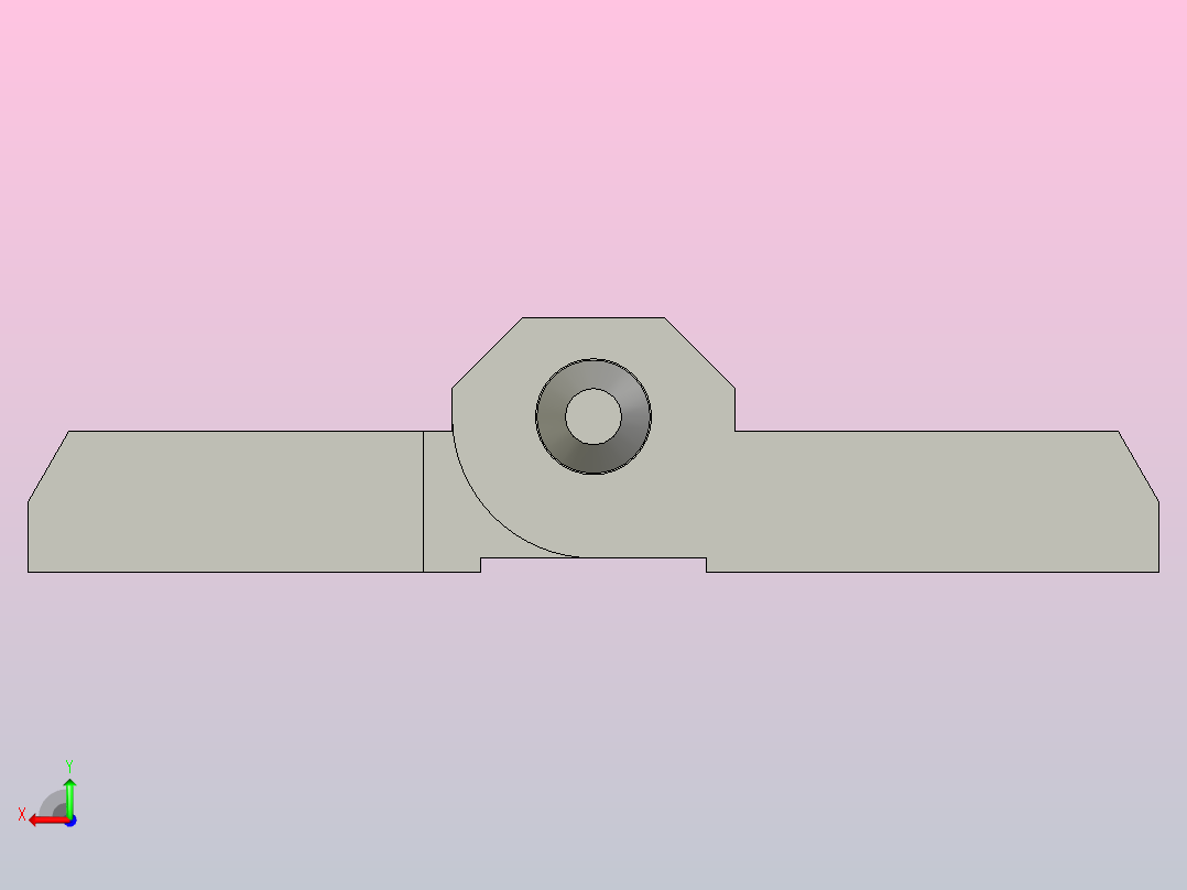 40-40脱卸式铰链后视图
