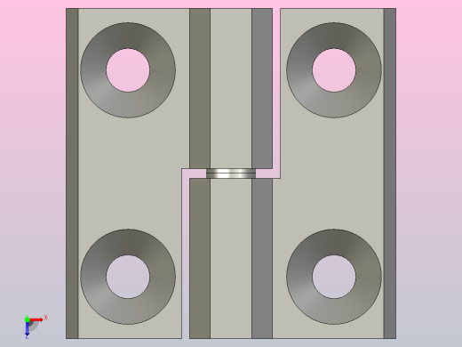 40-40脱卸式铰链俯视缩略图