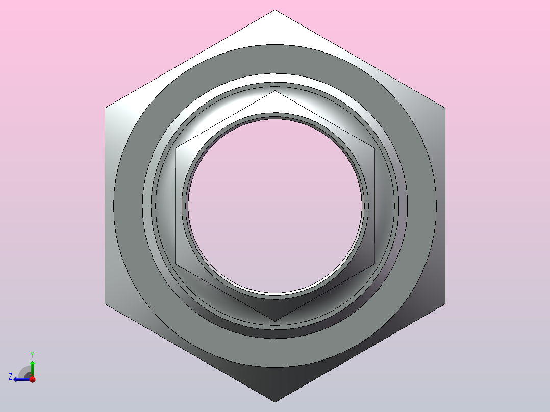 螺纹活接头[65]右视图