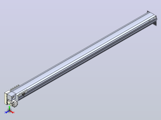 皮带直线轴半封闭可选导轨TPA-HNB-175D-140-L2400-LP-C-P75-N3