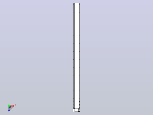 皮带直线轴半封闭可选导轨TPA-HNB-175D-140-L2400-LP-C-P75-N3俯视缩略图