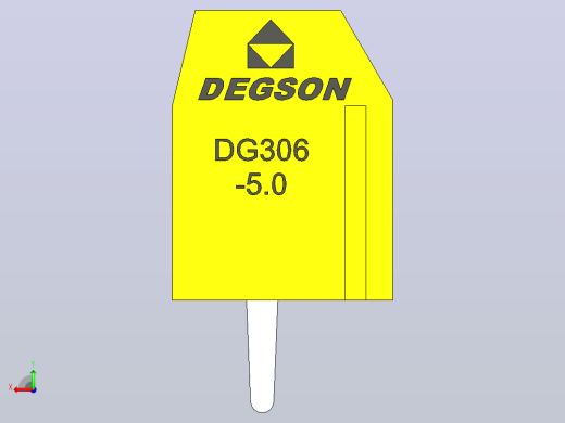 8针DG306 5黄色间距5毫米后视缩略图
