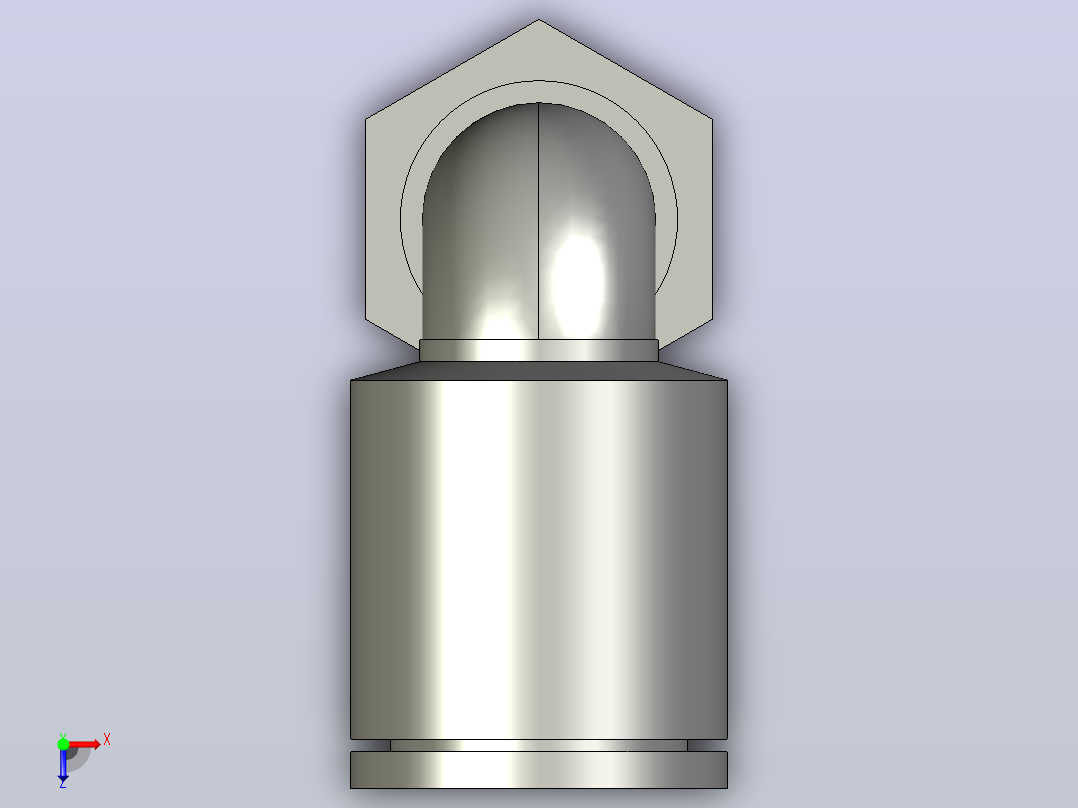 L型接头SQL8-02俯视图