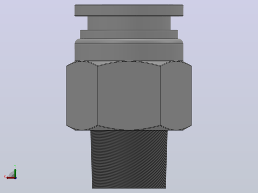 SSC 螺纹直通管接头_SSC08-01后视缩略图