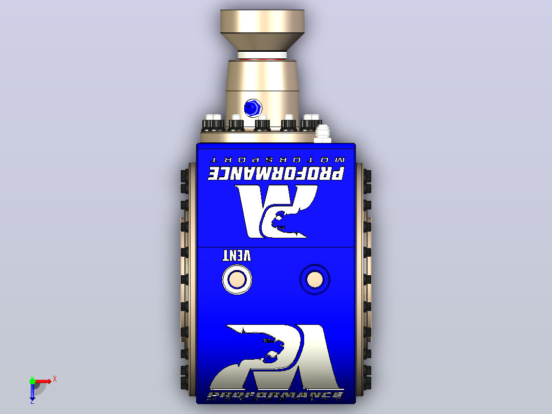 赛车越野车超窄差速器俯视图