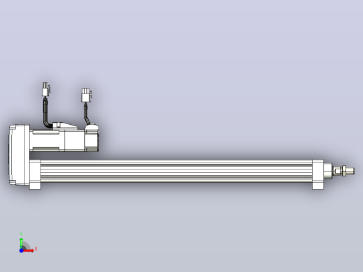 轻载电动缸TPA-ESR25-1002C-L400-MR-LB-W-P10-C3前视缩略图