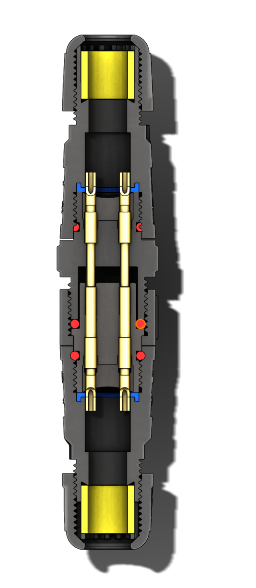 小型 5 针 4 针 3 针 2针连接器，防水等级 IP68缩略图