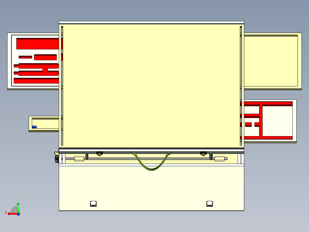 多功能可折叠画图板（cero+CAD+说明书）后视图