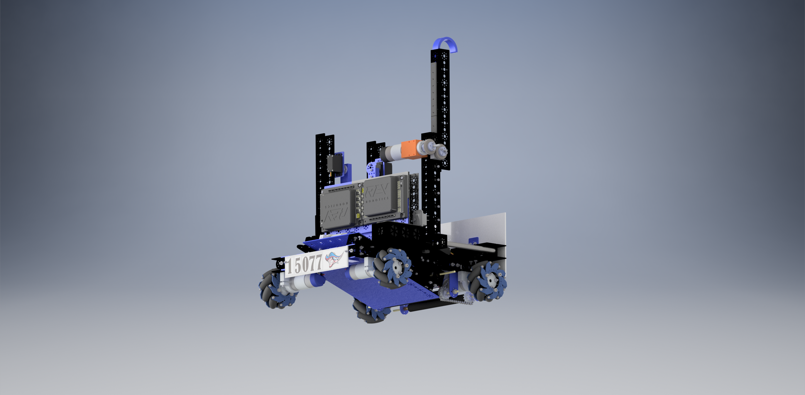Team49 Robot机器人车3D数模图纸 STP格式