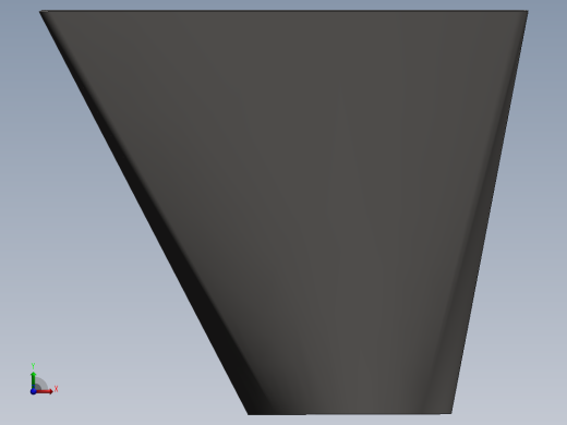 上方下圆钣金漏斗前视缩略图