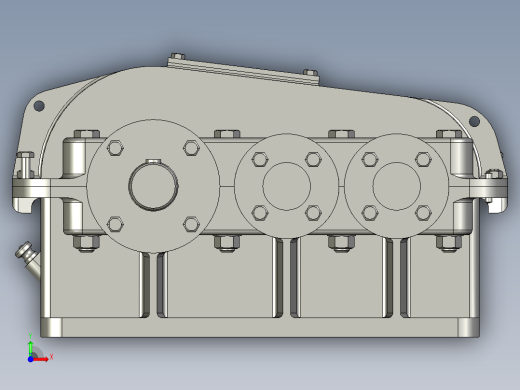 二级减速器前视缩略图