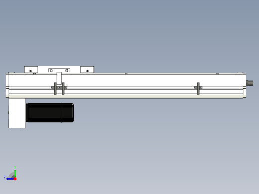 Toyo东佑达直线模组-ECH17-450-BM-400W+煞車右视缩略图