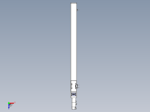 Toyo东佑达直线模组-ETH6M-BC-800-M10B俯视缩略图
