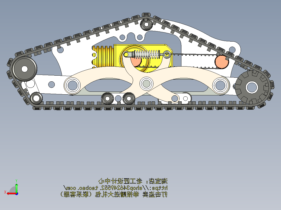 A2_DTV Shredder全地形履带滑板车SW2012后视图