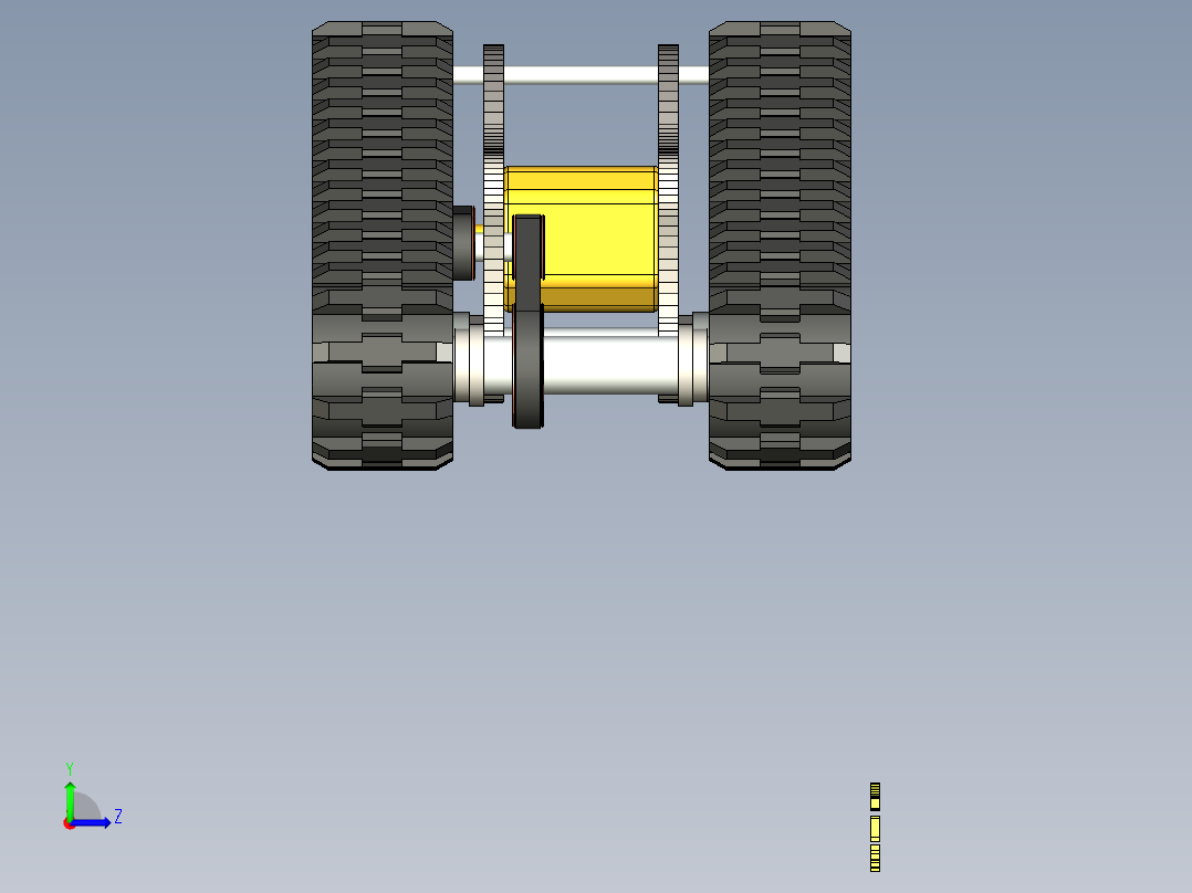 A2_DTV Shredder全地形履带滑板车SW2012左视图