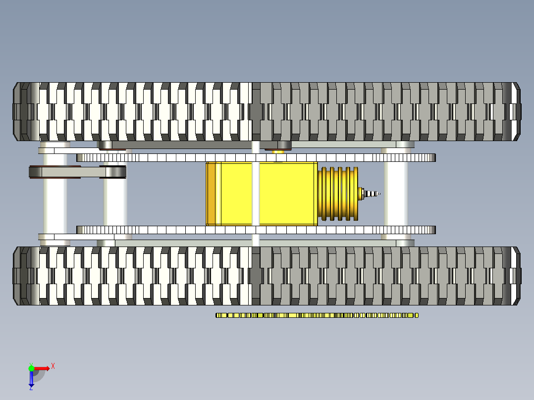 A2_DTV Shredder全地形履带滑板车SW2012俯视图