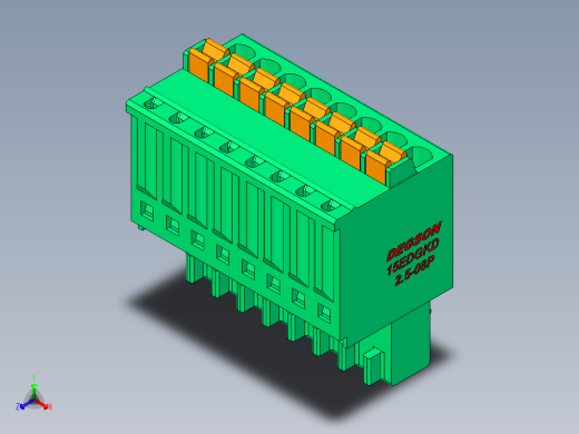 DEGSON 15EDG 系列 2.5mm 接线端子包-15EDGKD-2.5-08P-14-00AH