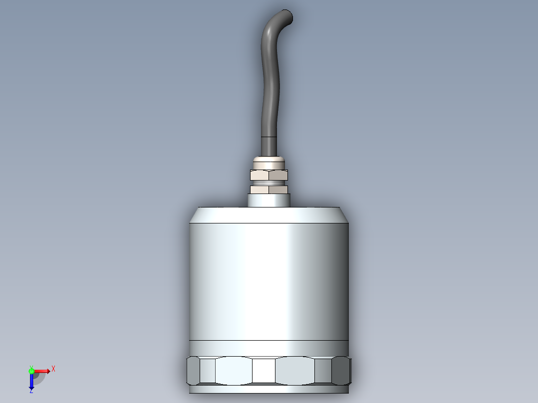 数显压力传感器俯视图