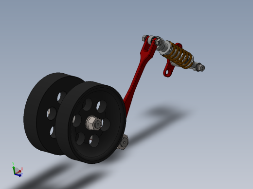 履带式履带张紧器