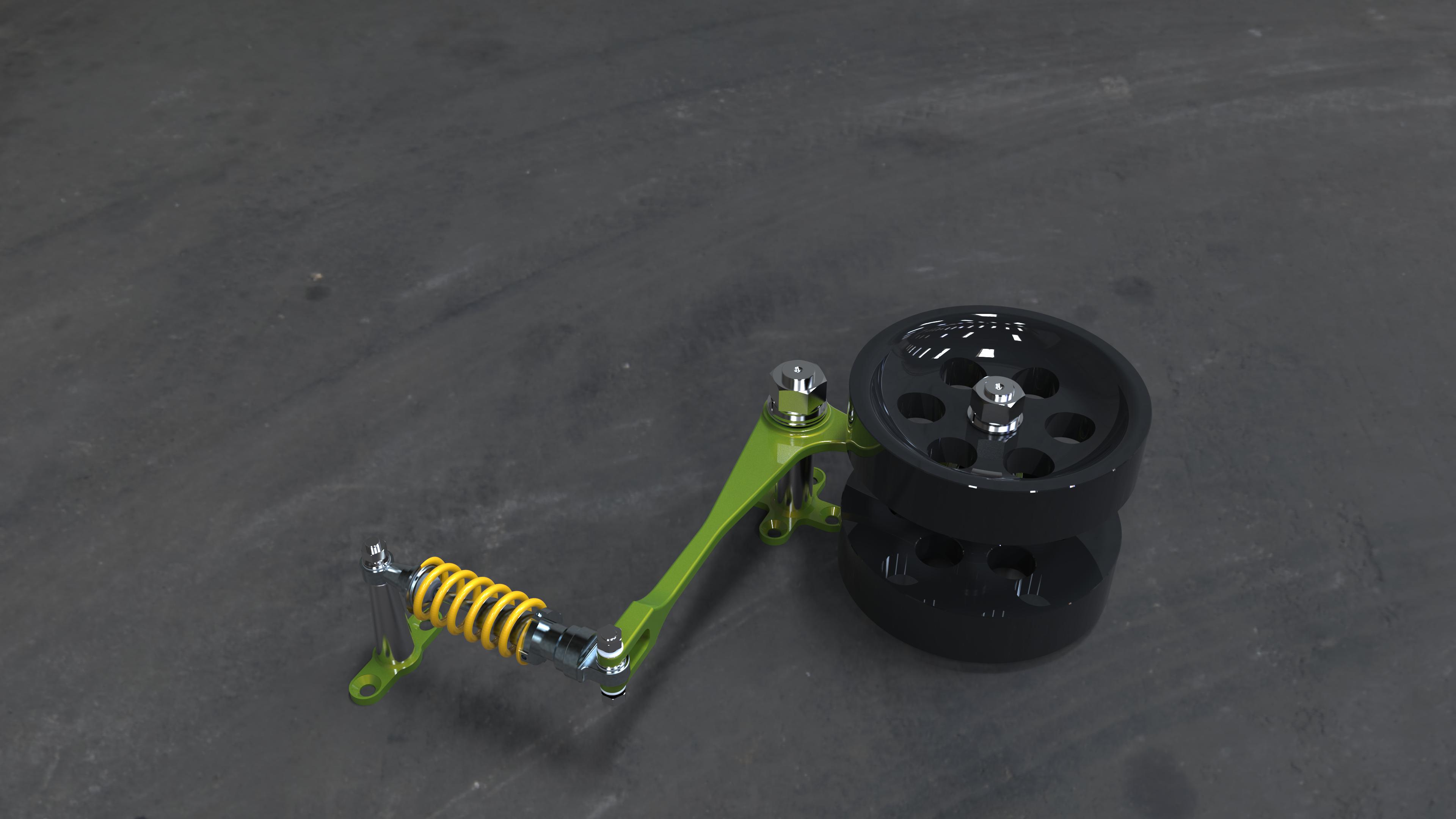 履带式履带张紧器