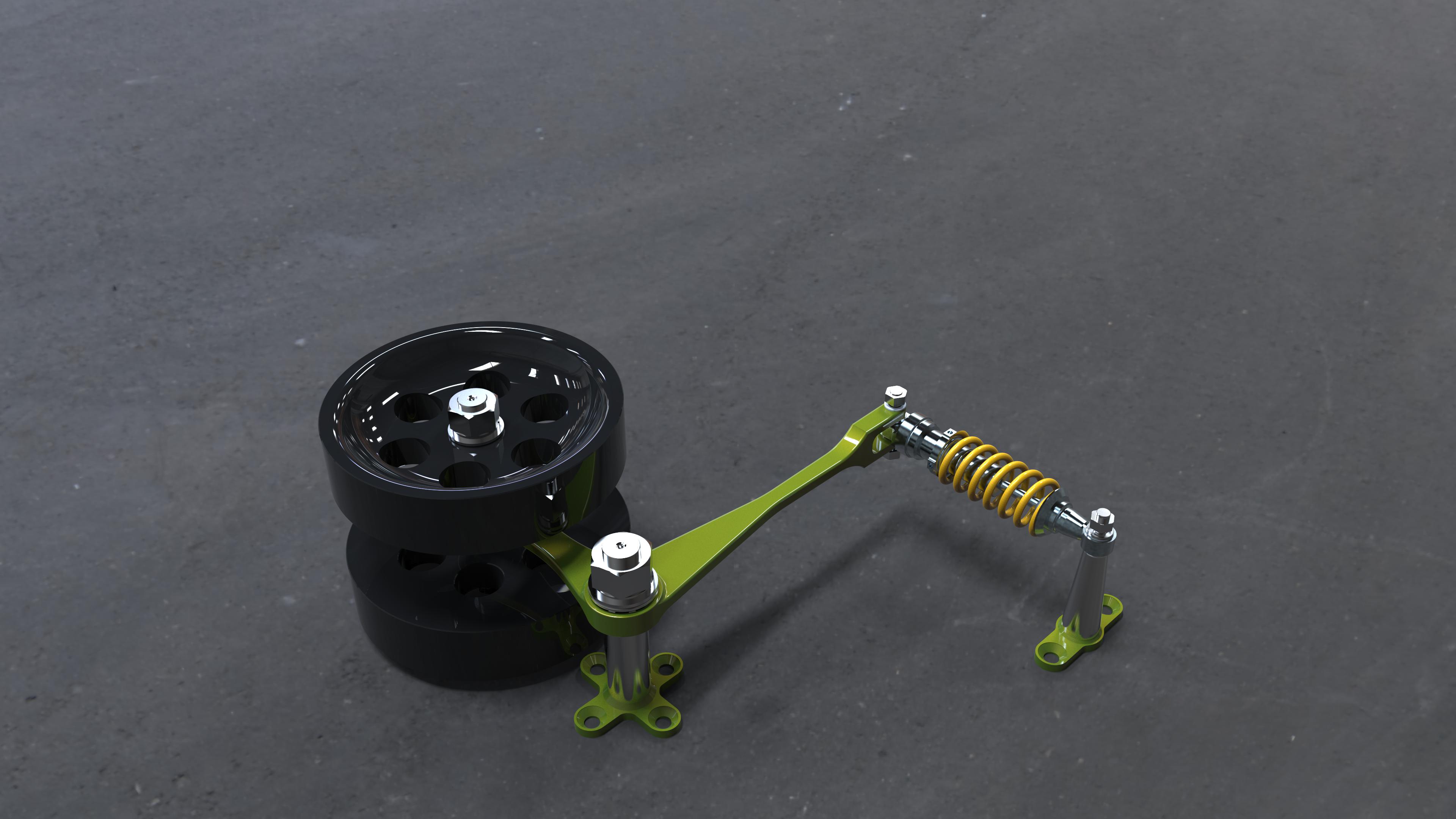 履带式履带张紧器