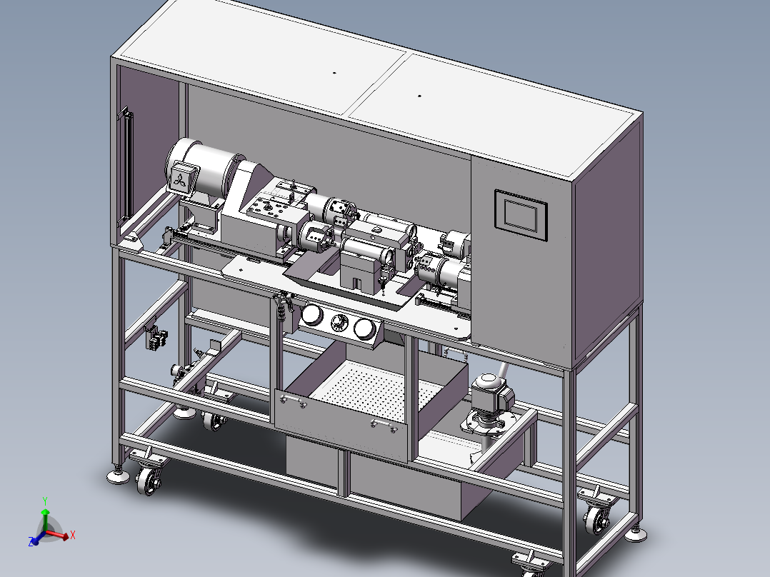 镗头机模型设计