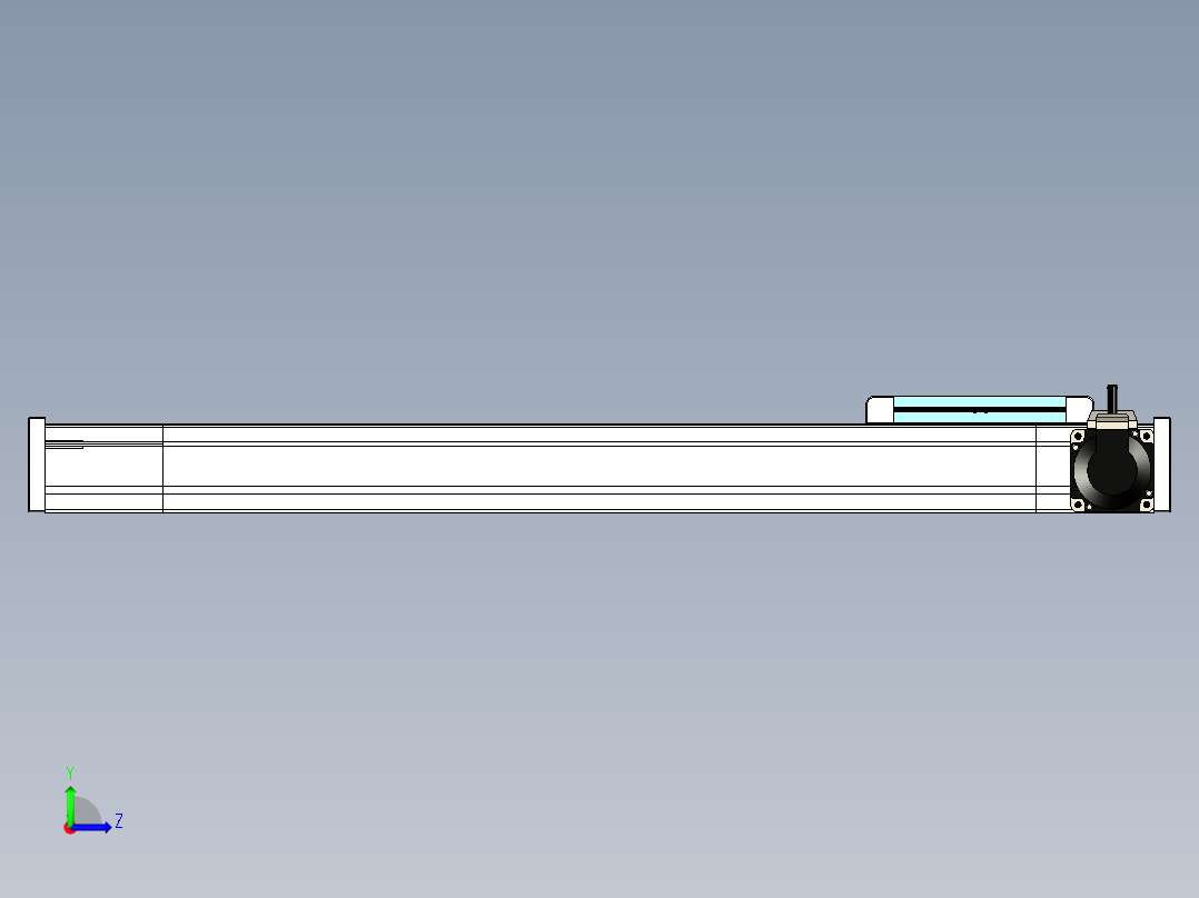 欧规系列-LB6A-L130-S550-BR-ZP40-C3左视图