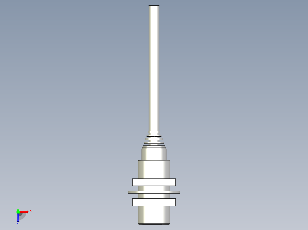 基恩士EV-118M_kc图纸模型俯视图