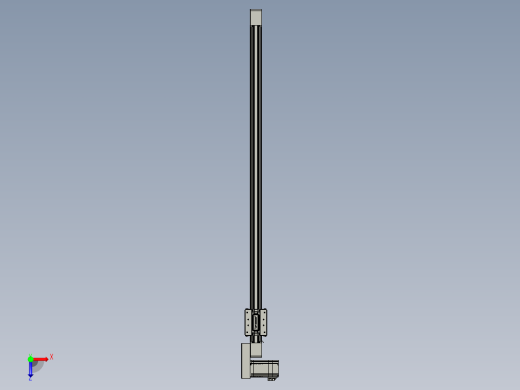 威洛博直线电机模组EB4-L40-S950-BR-57-MS3俯视缩略图