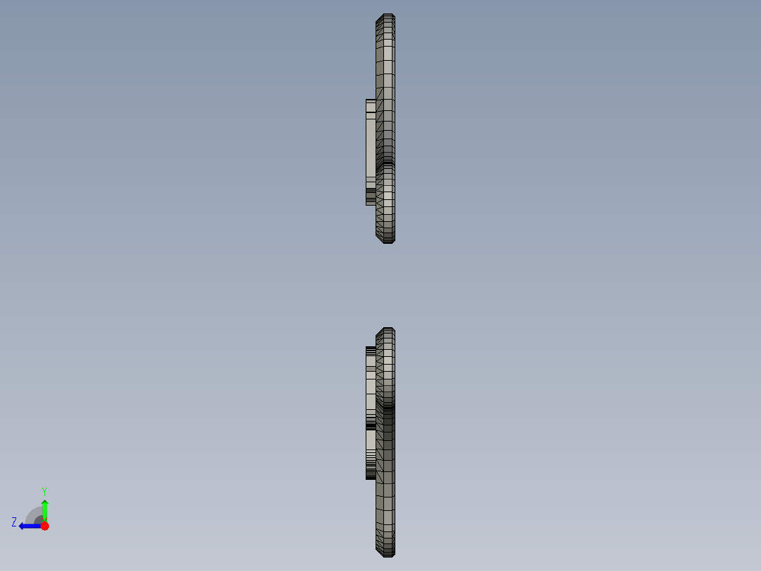 3D打印模型 - 弩1右视图