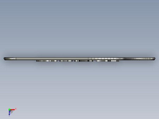 3D打印模型 - 弩1俯视缩略图