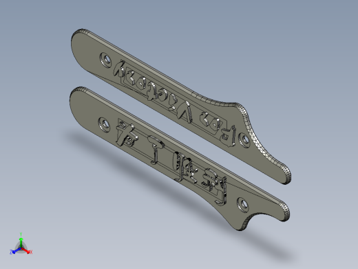 3D打印模型 - 弩1正等轴测缩略图