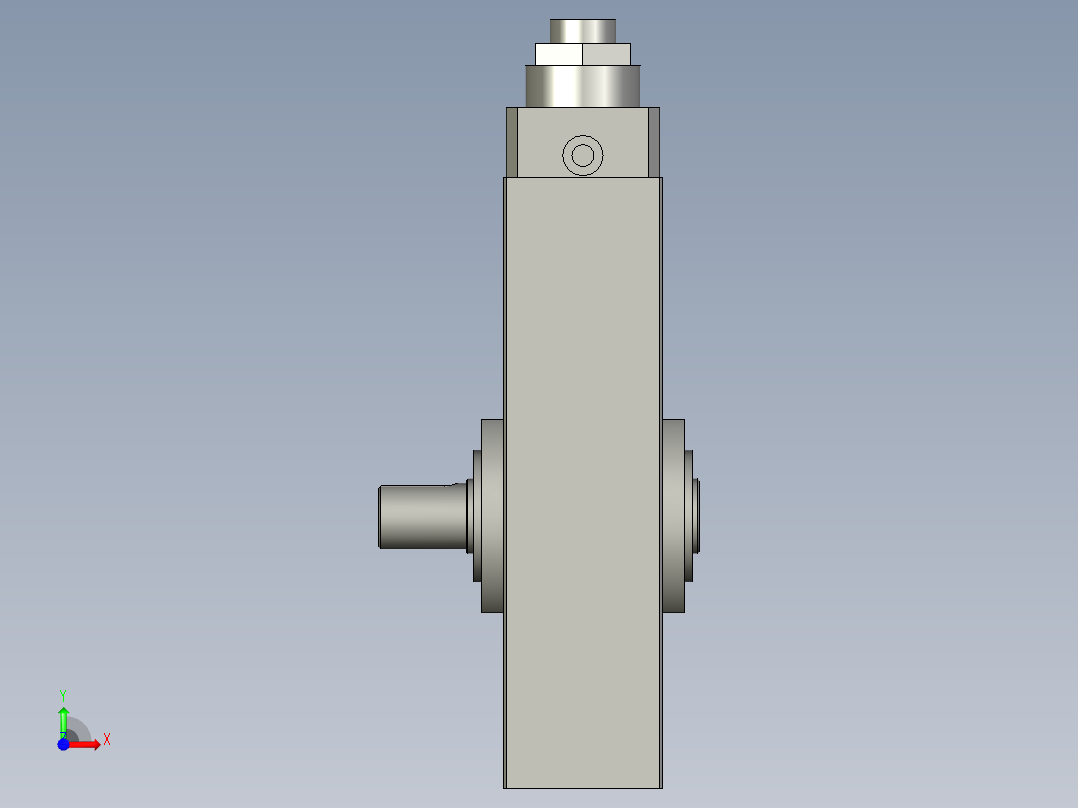 旋转气爪PRC30-180前视图