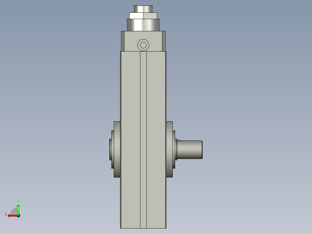 旋转气爪PRC30-180后视图