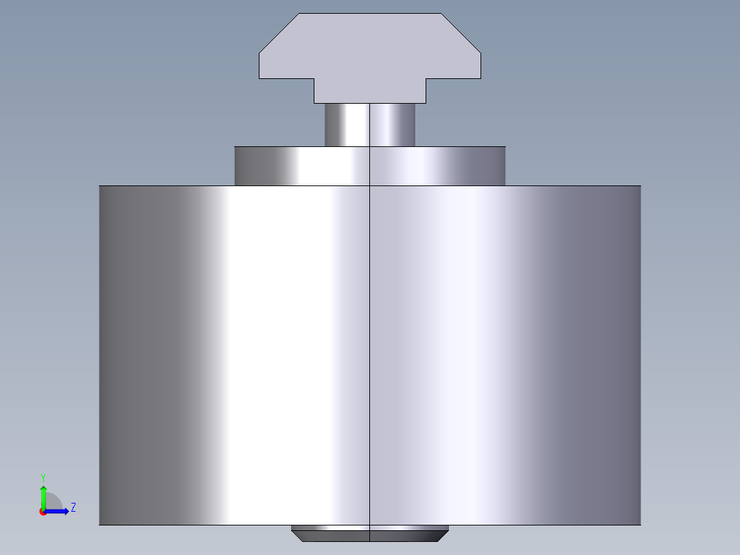 型材-KJN SUPPORT WHEEL 3842218942左视图