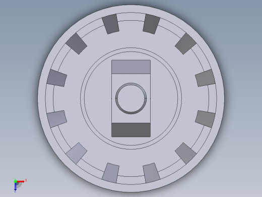 型材-KJN SUPPORT WHEEL 3842218942俯视缩略图