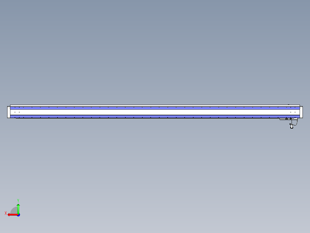 威洛博VL系列直线电机模组-VL14S3-S3150后视图