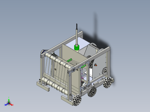 scurrier全向轮小车结构