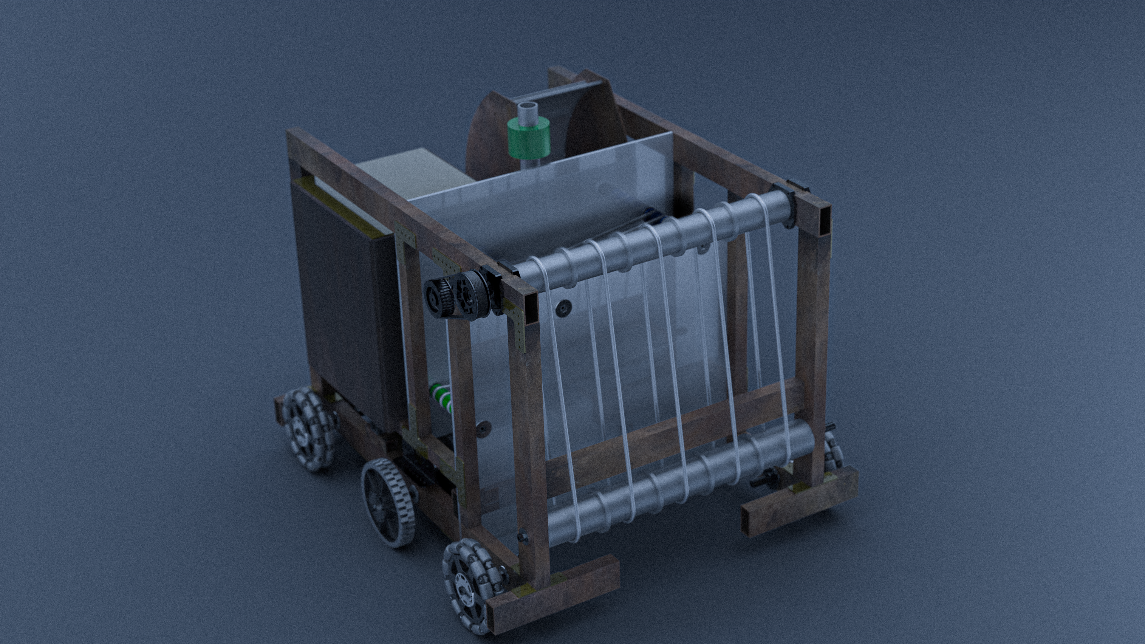 scurrier全向轮小车结构