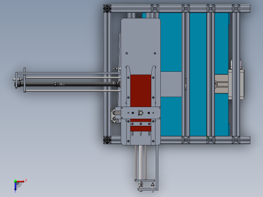 手套自动折叠捆扎机俯视缩略图