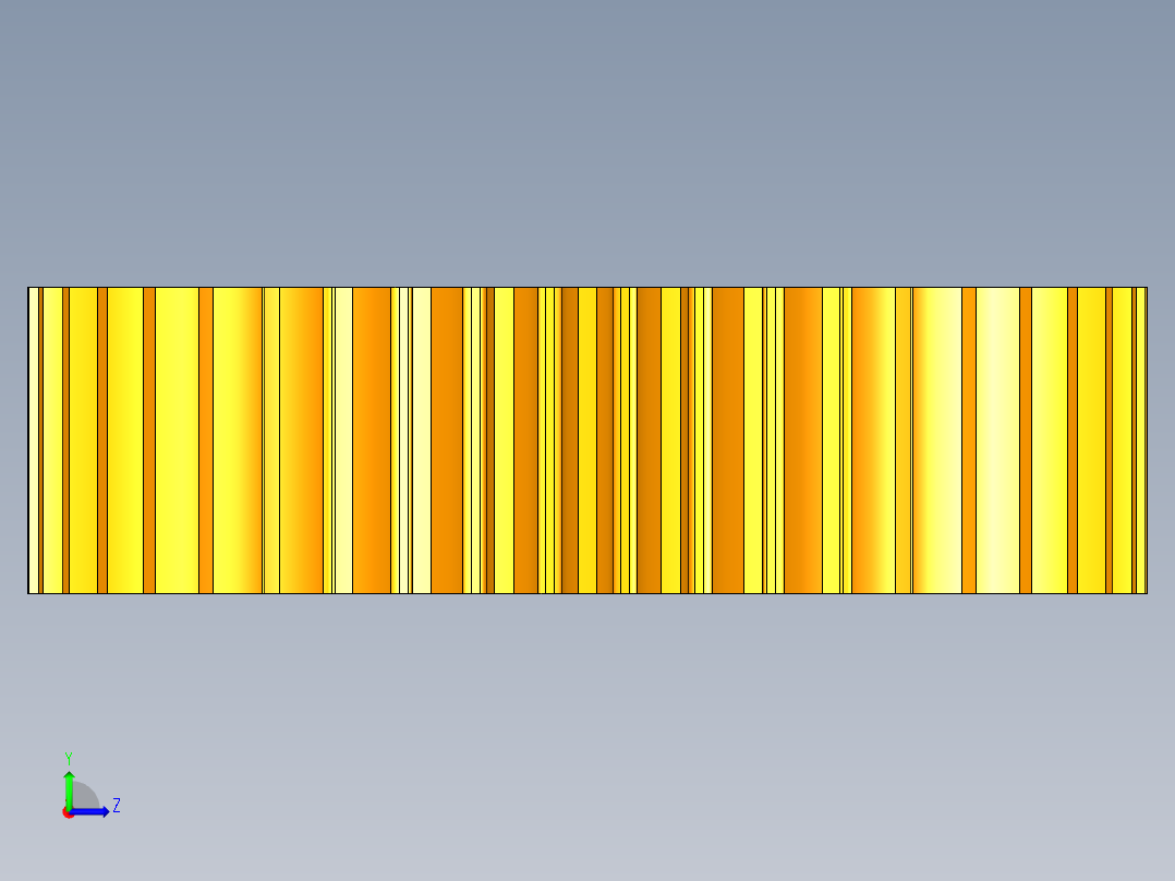 一级减速器UG模型、二维图纸和设计说明书左视图