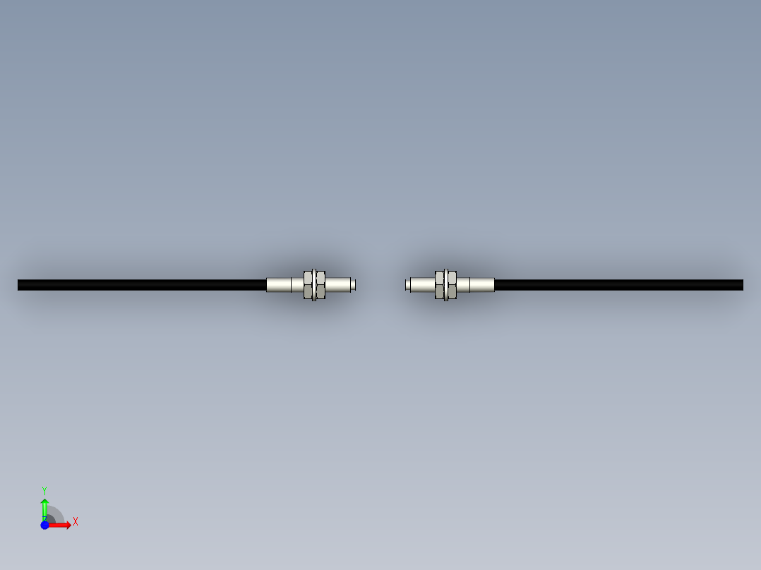 光纤元件对射型FT-D321前视图