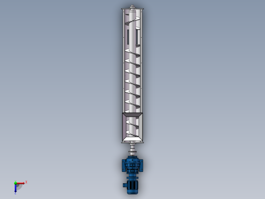 螺旋输送机1466228俯视缩略图
