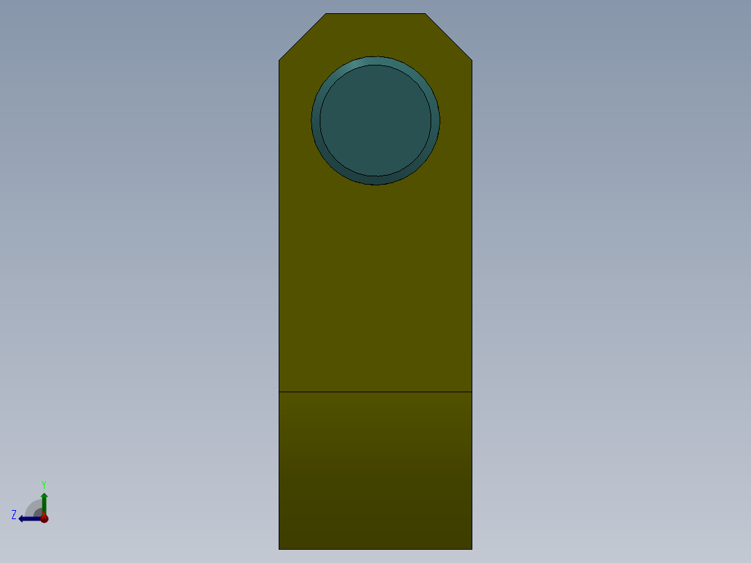 管道连接件-连接件 (10)右视图