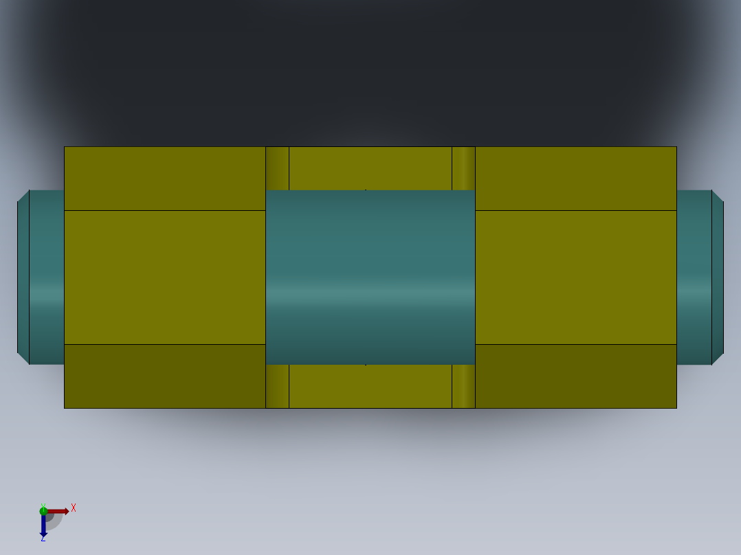 管道连接件-连接件 (10)俯视图